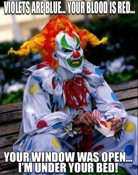 funny quotes about scary clowns shortquotes cc