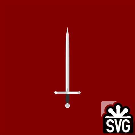 Sword Logo Template 1 Svg By Darkvoidpictures On Deviantart