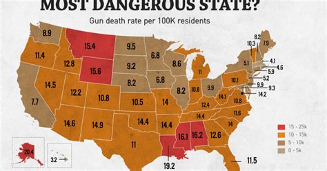 See Where Utah Ranks In Most Dangerous States For Gun Violence