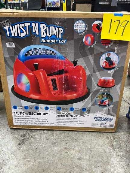 Xootz Twist N Bump Electric Bumper Car In Box Earls Auction Company