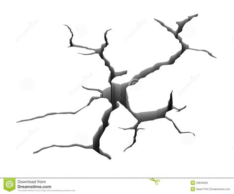 3d Earth Ground Crack Stock Illustration Illustration Of Destroyed