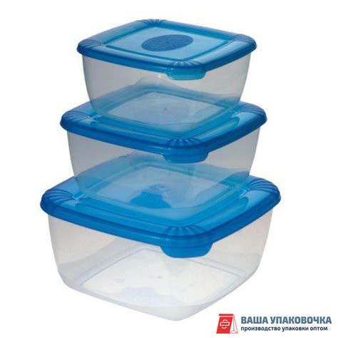 Пластиковые контейнеры с крышкой - купить пластиковый пищевой контейнер ...