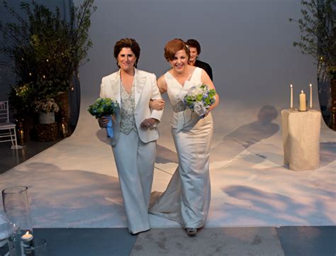 For Same Sex Brides Choosing Between Gown And Suit The New York Times