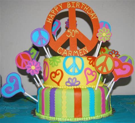 Peace Sign Cake Kelly Teske Goldsworthy Lawing Smith Peace Sign Cakes