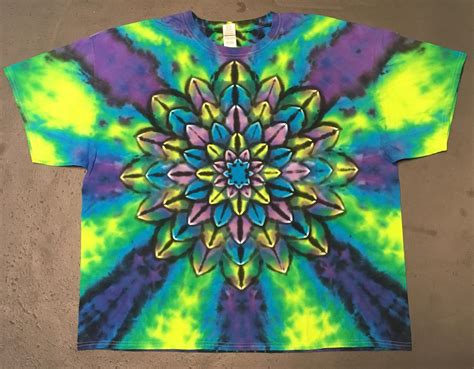 Heres A 5xl Lotus Tie Dye That I Did A Little While Ago These Colors