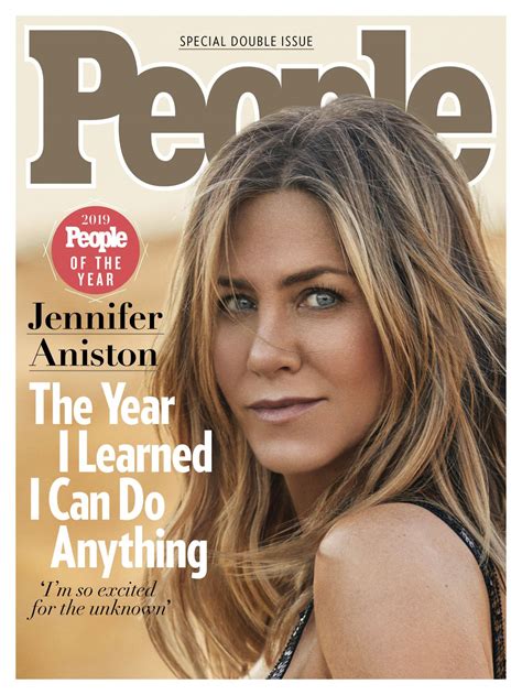 Jennifer Aniston People Magazine People Of The Year Celebmafia