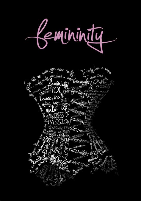 Femininity Poster On Behance