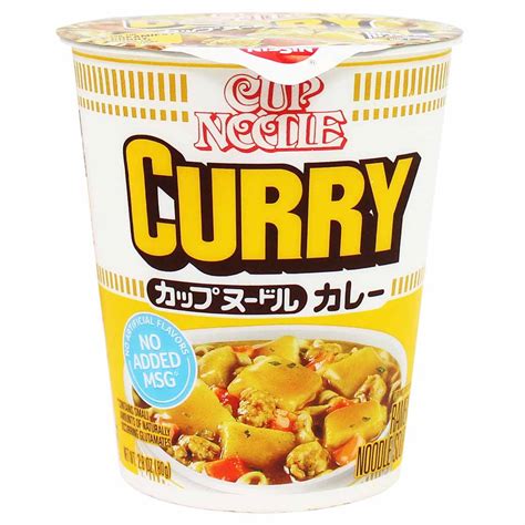 Nissin Curry Cup Noodle, 2.8 oz (80 g) — Yummy Bazaar