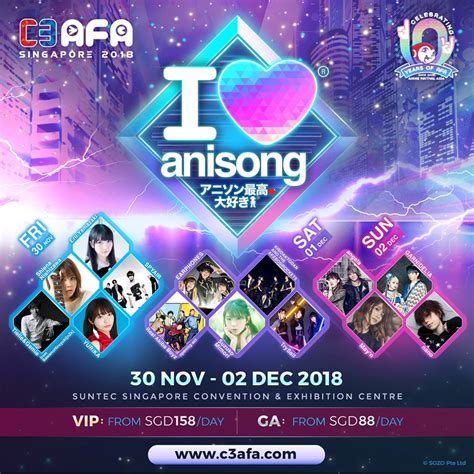 C3 Anime Festival Asia Singapore 2018 I Love Anisong Concert