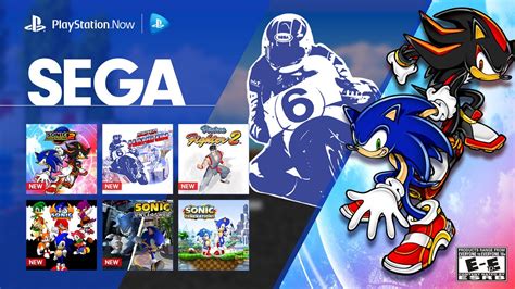 13 Sega Games Added to PlayStation Now
