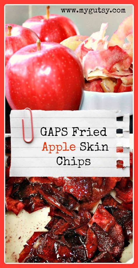 Gaps Fried Apple Skin Chips
