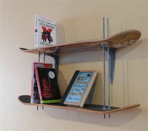 Super Cool Ways To Repurpose Skateboards And Make Them A Part From Your