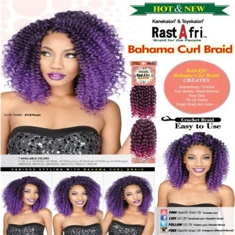 bahama curl kanekalon and toyokalon crochet braid hair by rastafri crochet braids hairstyles