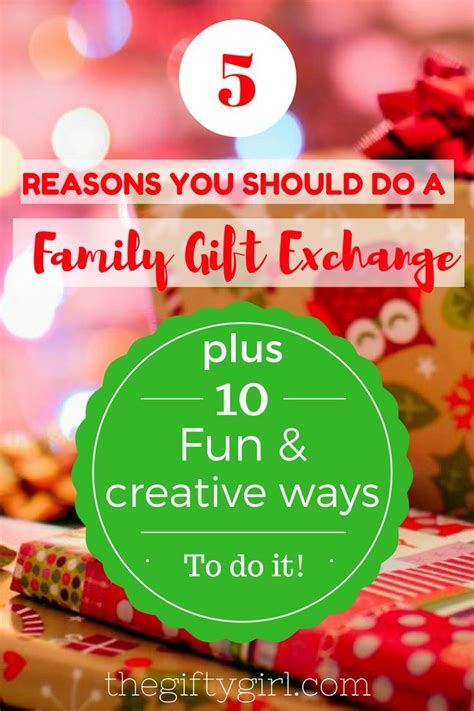 Fun ideas for christmas gift exchange. How to have an Awesome Family Holiday Gift Exchange | Gift ...