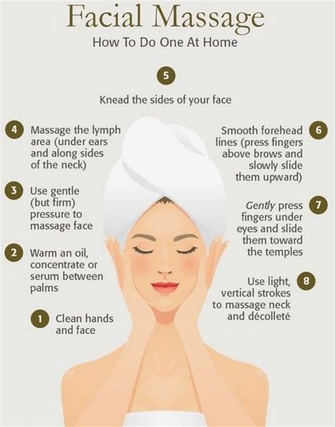 How To Do A Facial Massage At Home Facial Massage Facial Massage Routine Lip Wrinkles