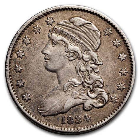 Buy 1834 Capped Bust Quarter Xf Apmex