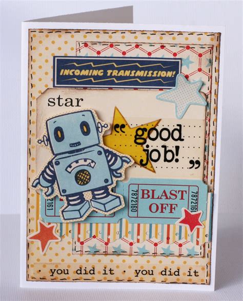 Good Job Card Card Using Srm Stickers And Rocket Age By Oc Flickr