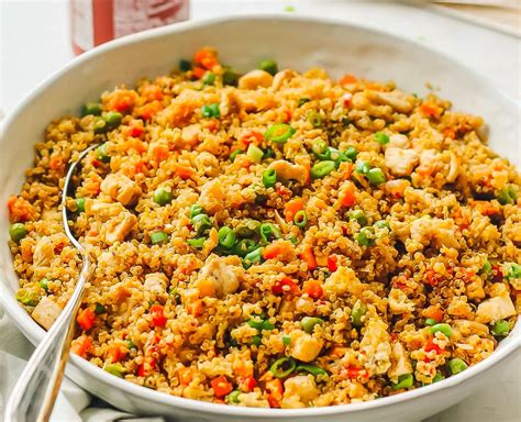 Quinoa Fried Rice Is A Healthy Version Of The Take Out Favorite And An