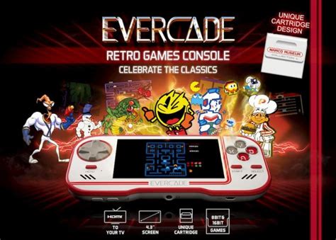Evercade Is A New Cartridge Playing Retro Handheld Gaming