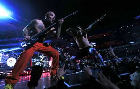 Red Hot Chili Peppers Didnt Play Live At Super Bowl Flea Explains Why