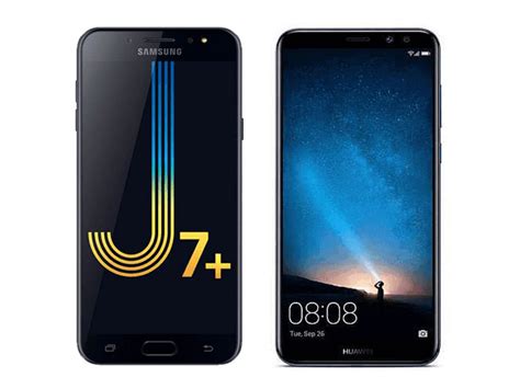 Samsung Galaxy J7 Vs Huawei Nova 2i Specs Comparison