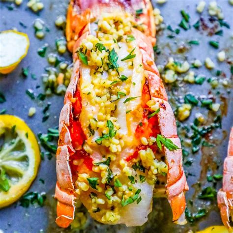 easy and delicious 10 minute garlic butter broiled lobster tails is the best oven baked