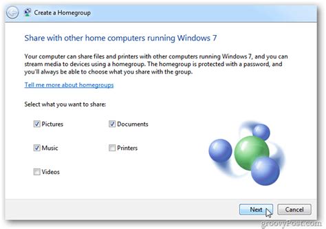 Windows 7 How To Set Up Homegroup Sharing