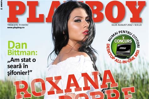 Roxana Dobre Revine Pe Coperta Revistei Playboy