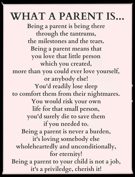 Being A Parent Quote Quotes Pinterest Mothers