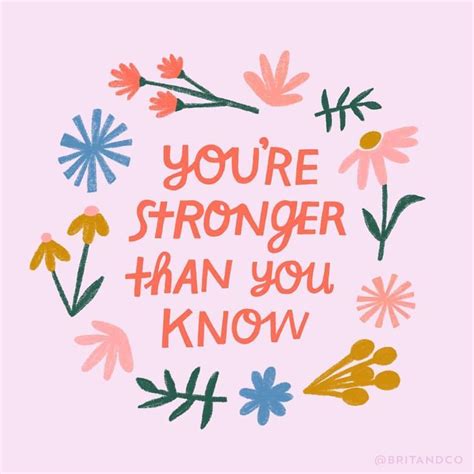 Youre Stronger Than You Know Girl Girlboss Inspirationalquotes