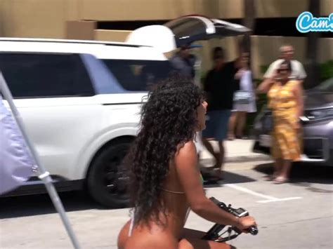 Big Ass Latinas Hot Ride Electric Trikes At Nude Beach Big Ass