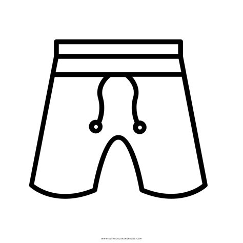 Pantaloncini Da Surf Disegni Da Colorare Ultra Coloring Pages