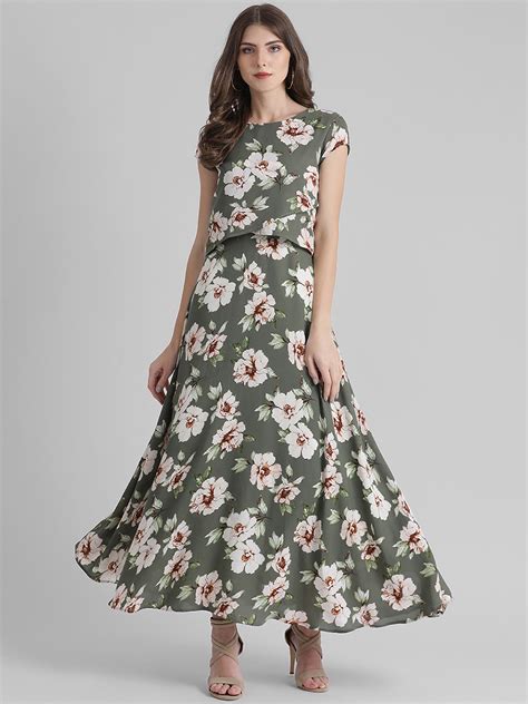 Women's Printed Maxi Dress