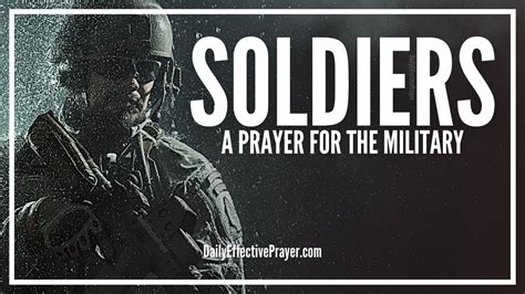 Prayer For Soldiers Prayer For Our Military Youtube