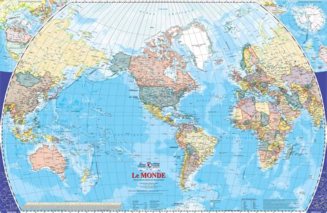 Carte Geographique Du Monde La Carte Geographique Du Monde Carte