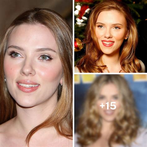 Scarlett Johansson Natural Hair Color