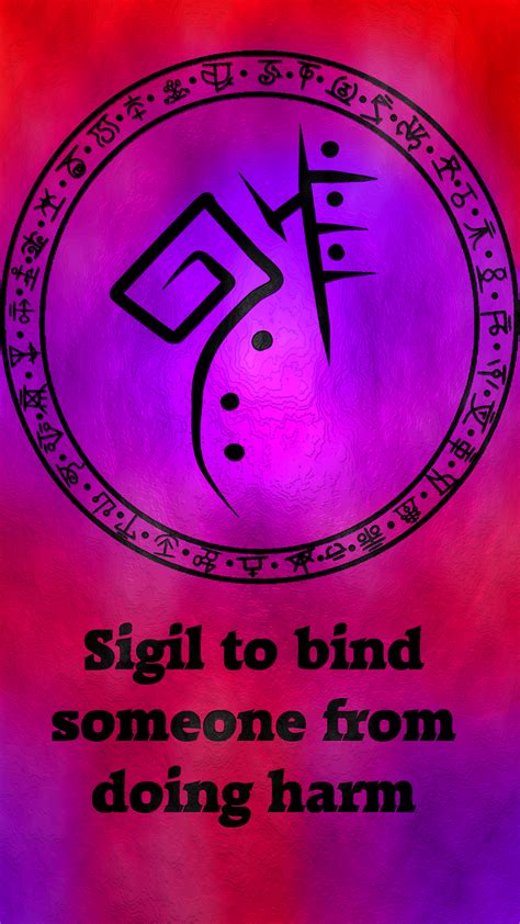 Sigil To Bind Someone From Doing Harmsigil Requests Are Closed Wiccan