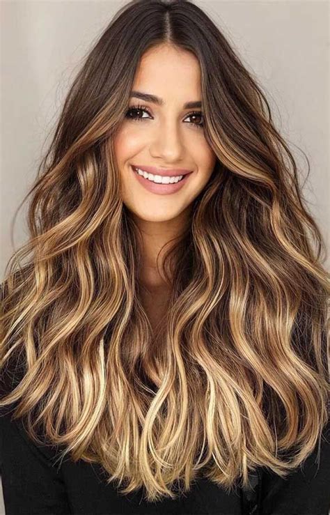 50 trendy hair colors to wear in winter lighted brunette for sunkissed look brunette hair