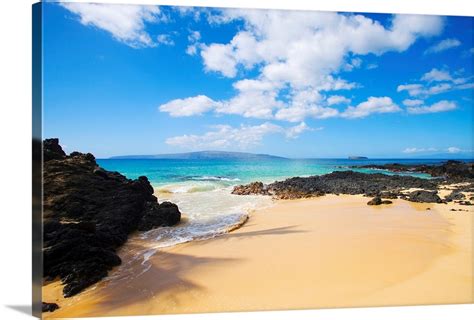 Hawaii Maui Makena Maui Wai Or Secret Beach Wall Art Canvas Prints