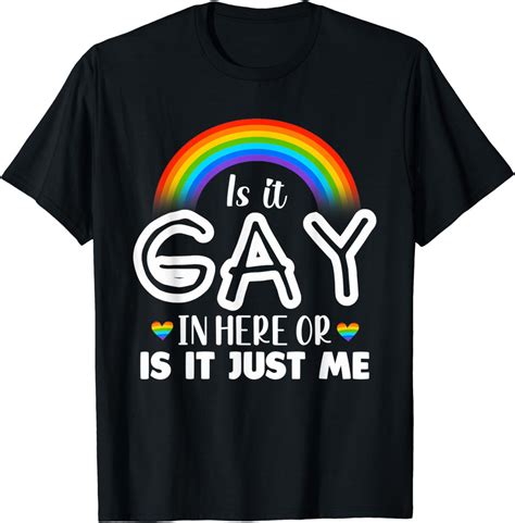 Amazon Com Funny Gay Shirts For Lgbt Pride Rainbow Stuff Gifts T Shirt