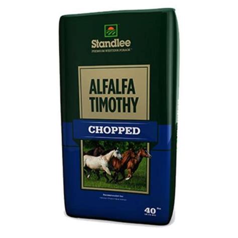 Standlee Hay 1200 70101 0 0 40 Lbs Premium Alfalfa And Timothy Chopped