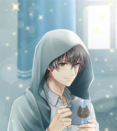 15 Best New Aesthetic Anime Boy Drinking Coffee Rings Art