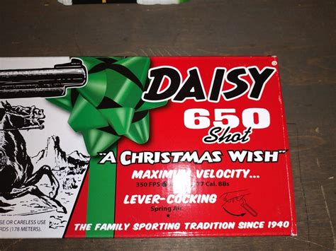 Daisy Red Ryder A Christmas Wish Shot Carbine New In The Unopened