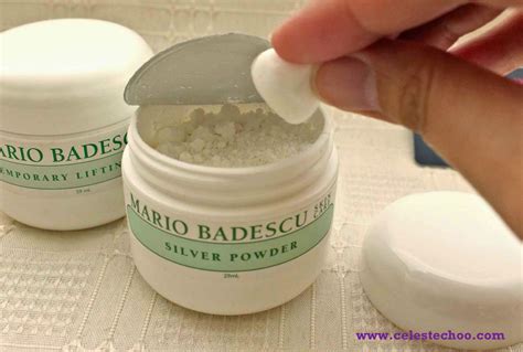 Watch my first impression review on mario badescu's silver powder! CelesteChoo.com: Mario Badescu Silver Powder Product Review
