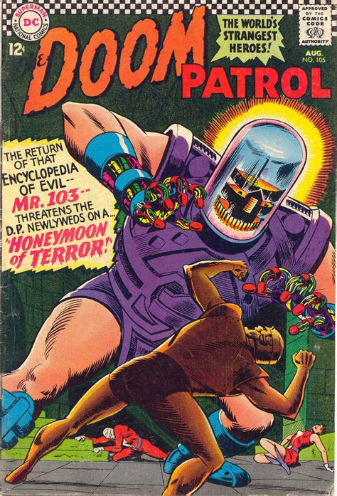 Doom Patrol Vol 1 105 Comic Books Art Comic Books Classic Comics