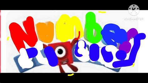 Numberblocks Logo Bloopers The Letters All Over Inflated Youtube