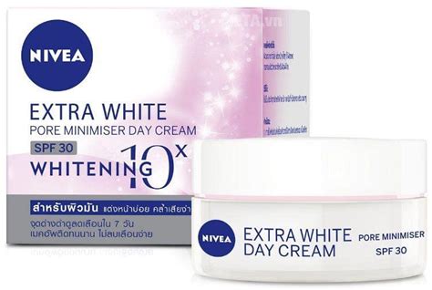Nivea Day Cream Extra White Pore Minimiser Spf30 50 Ml