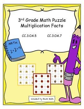 Improve your math knowledge with free questions in age puzzles and thousands of other math skills. 3rd Grade Math Puzzle - Multiplication Facts | Maths puzzles, Math, Multiplication facts