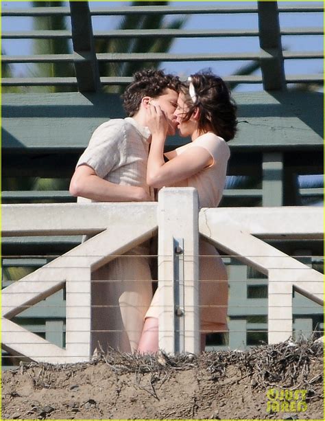 Kristen Stewart And Jesse Eisenberg Kiss For Woody Allen Movie Photo
