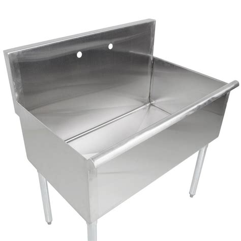 Size 38 X 33 X 75cm Catering Single Sink Household Shelf Sink Vegetable